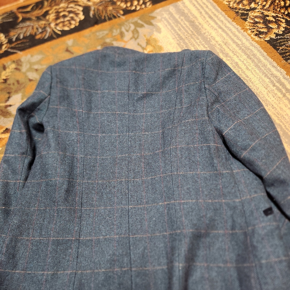 Joe Browns Teal Checkered Women's Blazer - Picture 11 of 15